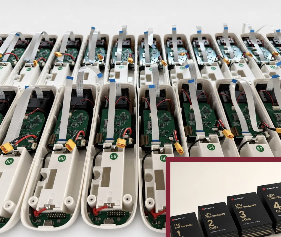 Vein Finder units in assembly at Al Hidd, Bahrain